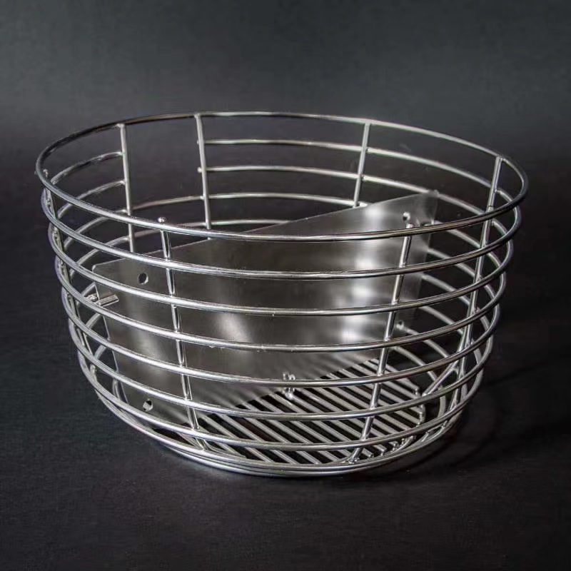 Charcoal basket with shared