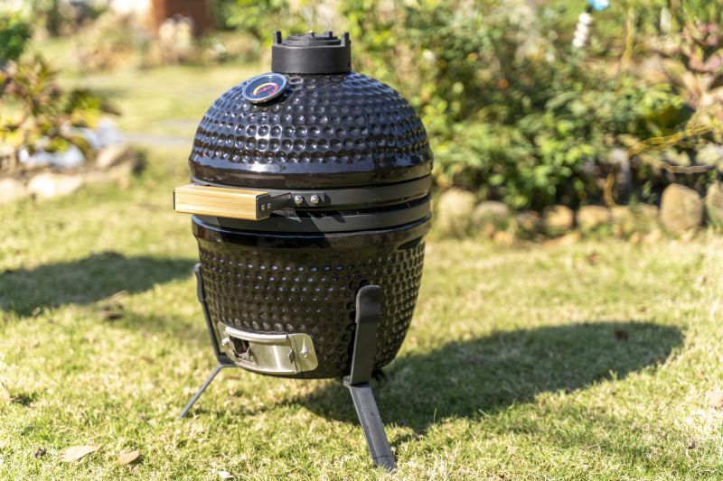 13inch mini kamado grill